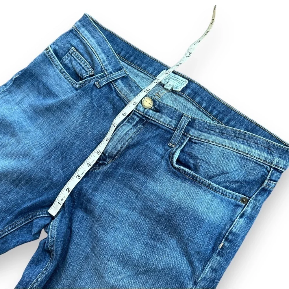 Current Elliot Cropped Straight Jeans With Released Hem in Jodie Destroy | 31